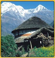 Nepal village trekking