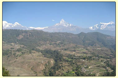 Fishtail view from Dhampus