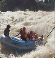 white water rafting