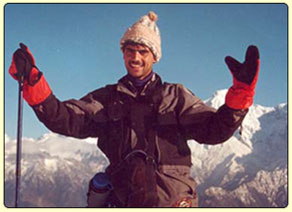 Rajan in the Himalaya