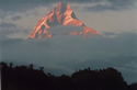 Mt. Fishtail sunset view 